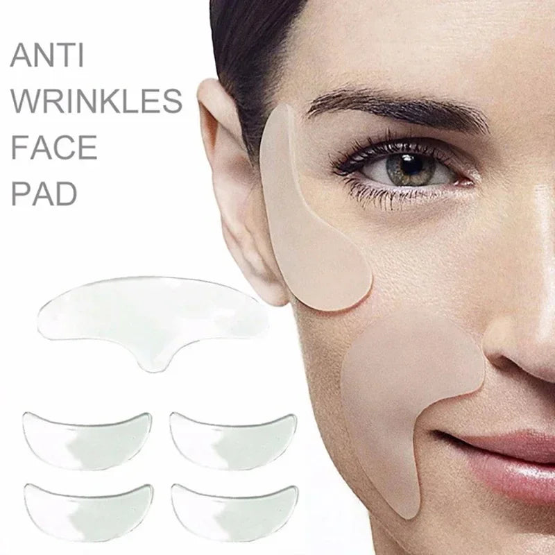 Reusable Silicone Wrinkle Removal Sticker.