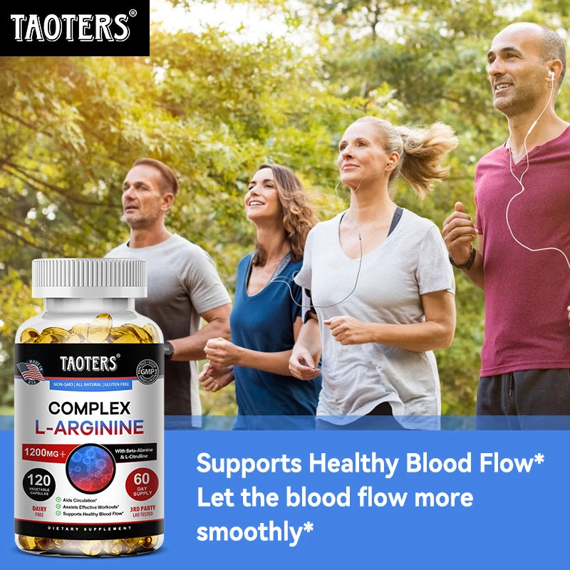 Men's Sports Supplement to Help Support Muscle Growth, Blood Flow and Energy.