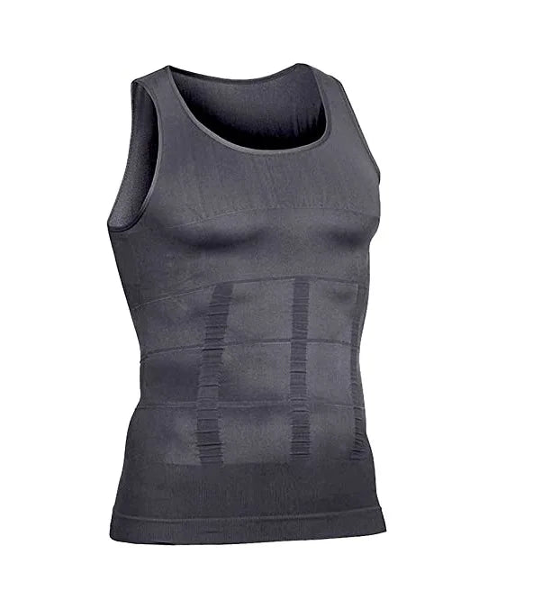 Men Body Shaper and Undershirt Compression Vest.