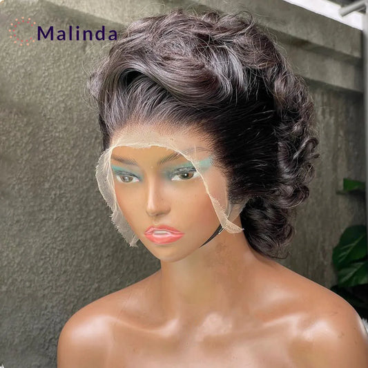 Peruvian Glueless Human Hair Wig. Pre Plucked Ready To Wear