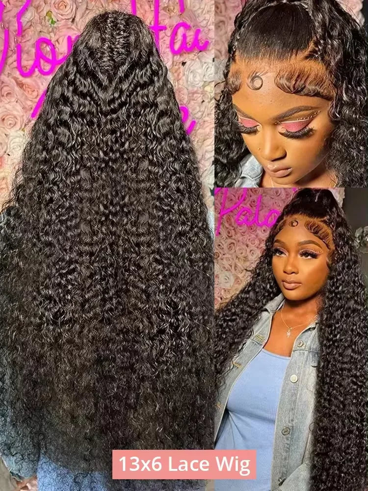 Curly Wigs HD Lace Wig 13X6 Human Hair.