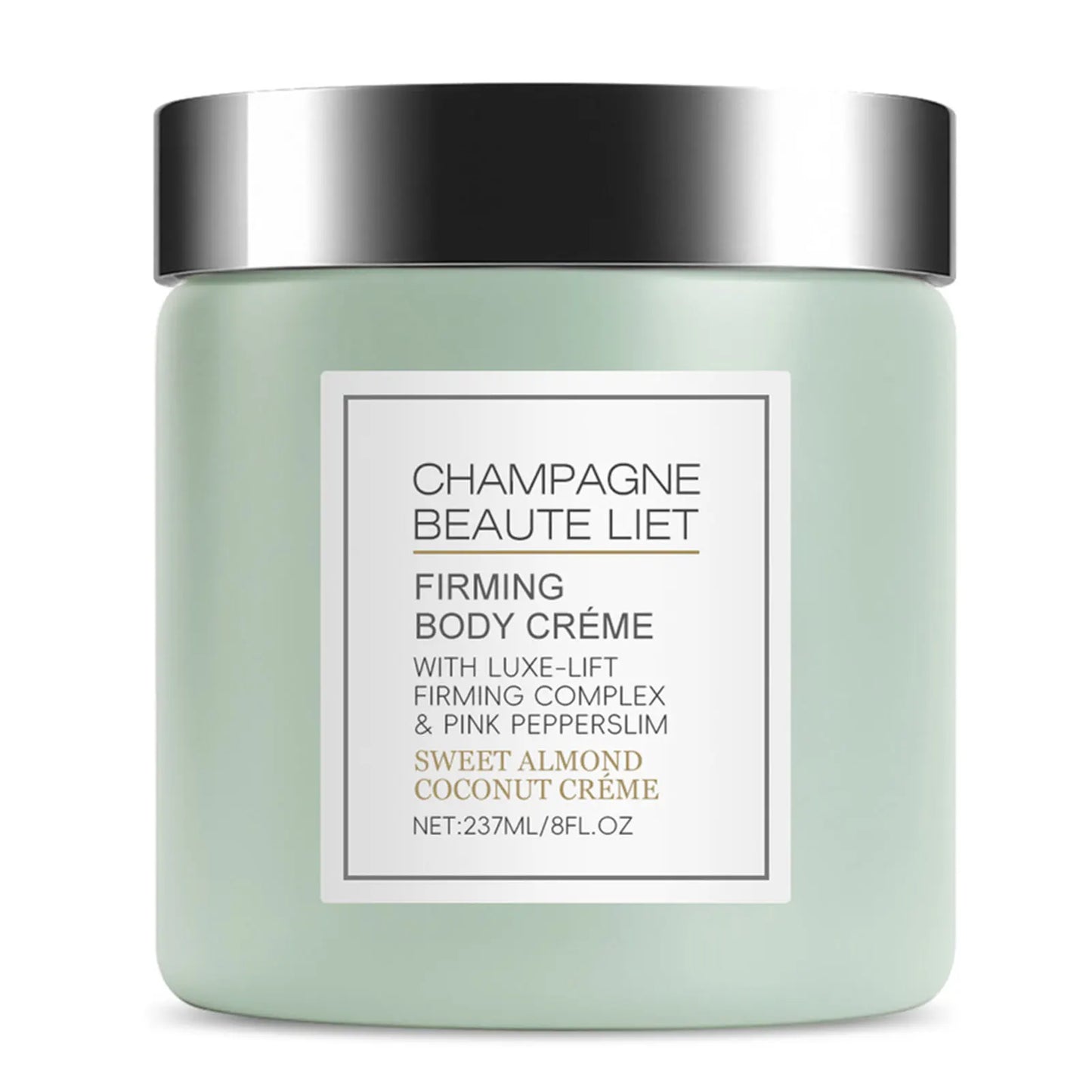 Champagne Firming Body Cream with Pepperslim – Daily Hydrating Tightening Lotion - Maison Novaire
