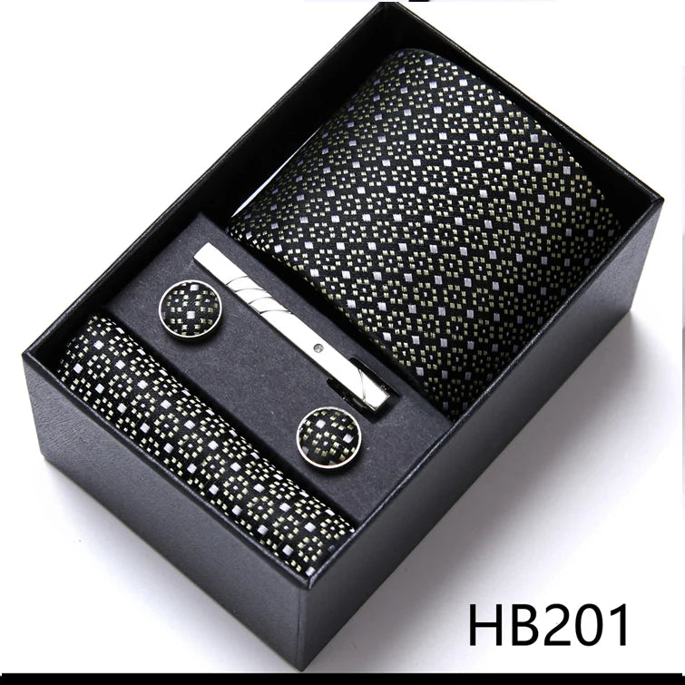 Green Necktie Gift Set