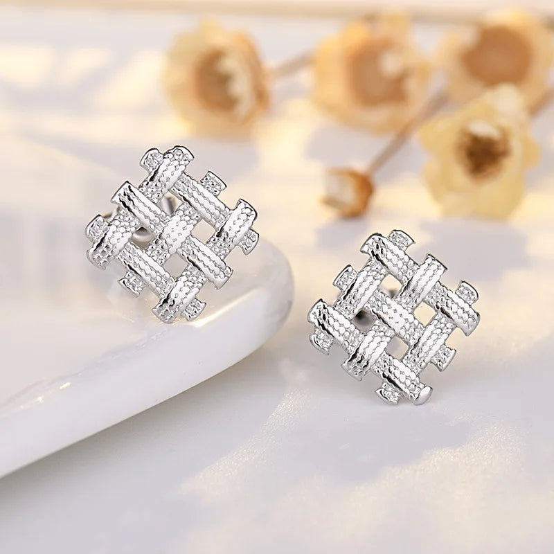 High Quality Silver Stud Earrings 925 For Women