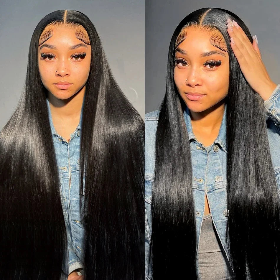 Brazilian Straight Human Hair Wig.Frontal Wig for women.