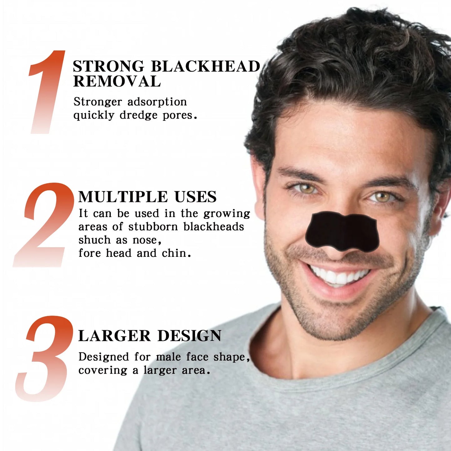 Men’s Nasal Strip for Blackhead Removal