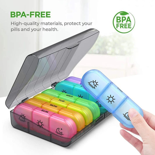 7 Days Pill Medicine Organizer