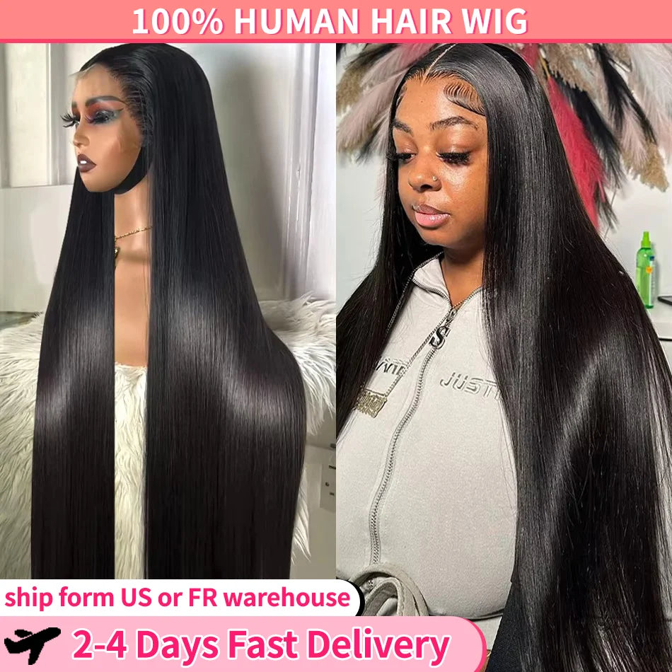 100% Human Hair Wigs Lace Wig HD For Women.