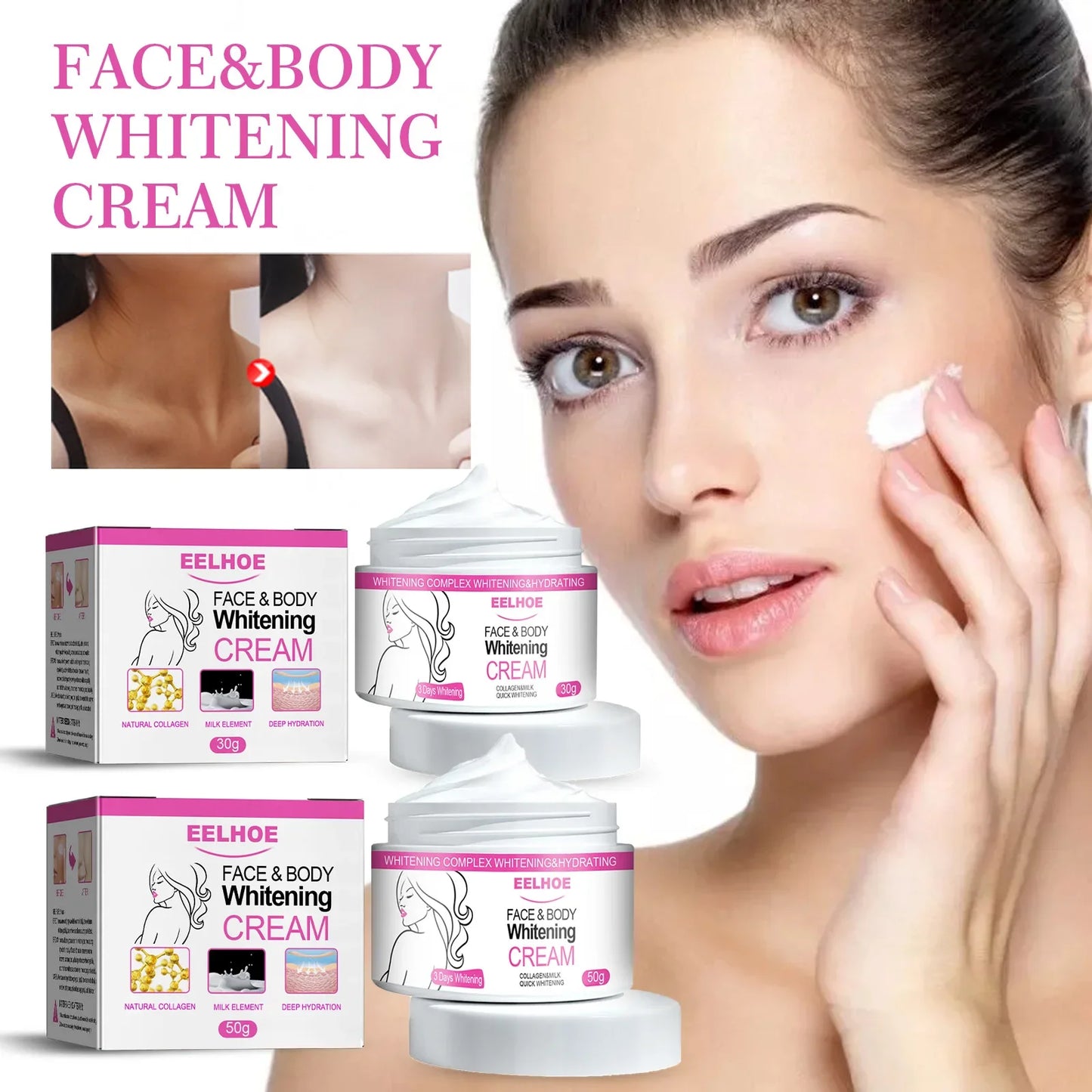 Face and Body Brightening Cream