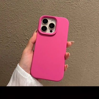 Candy Matte Silicone iPhone Case
