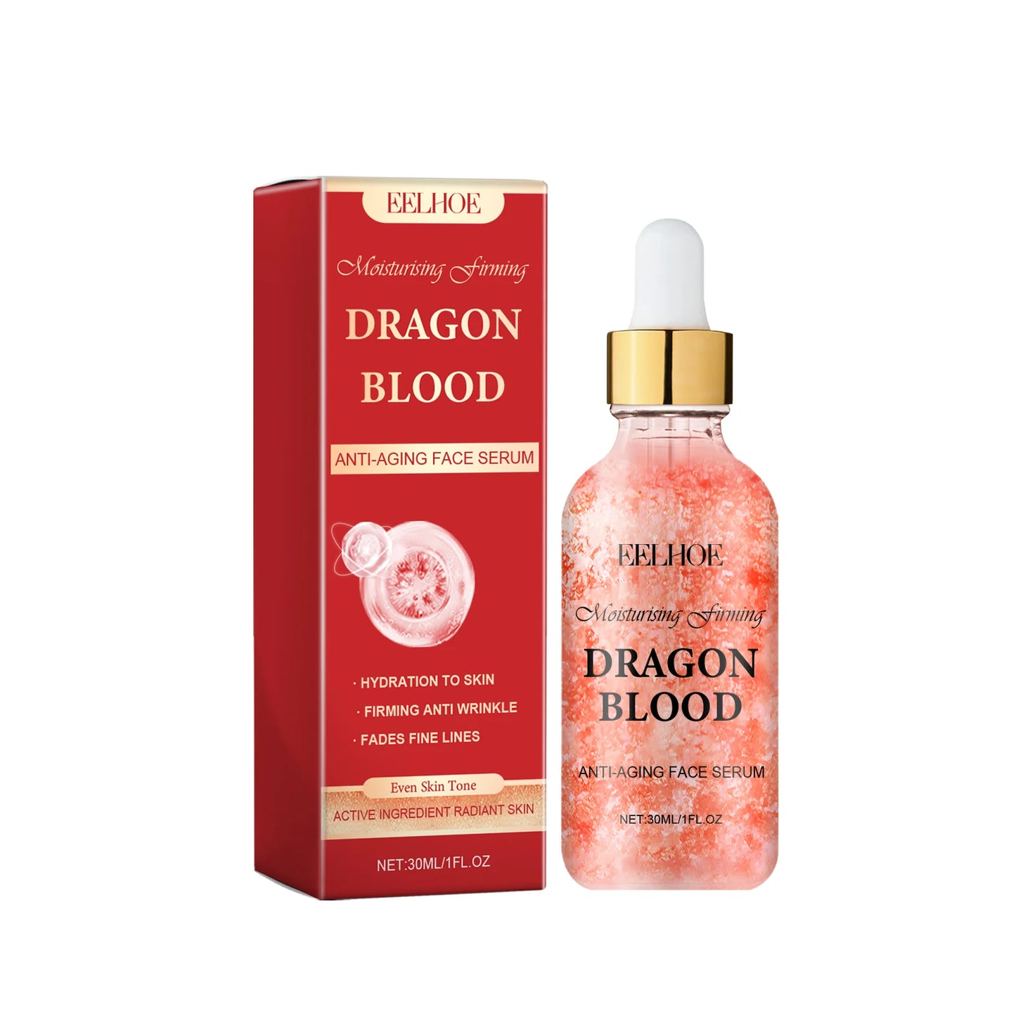 Dragon Blood Face Rejuvenation Moisturizing Serum. Hyaluronic Acid  Serum. Smooth Nourishing Beauty Healthy Skin Care Series.