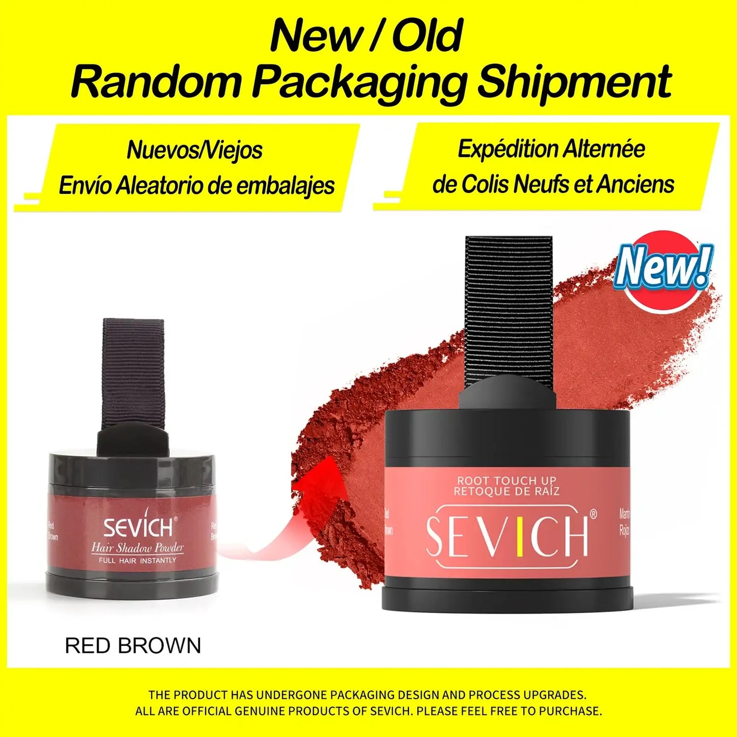 Sevich Hairline Powder 4g | Unisex Hair Shadow Concealer - Maison Novaire #