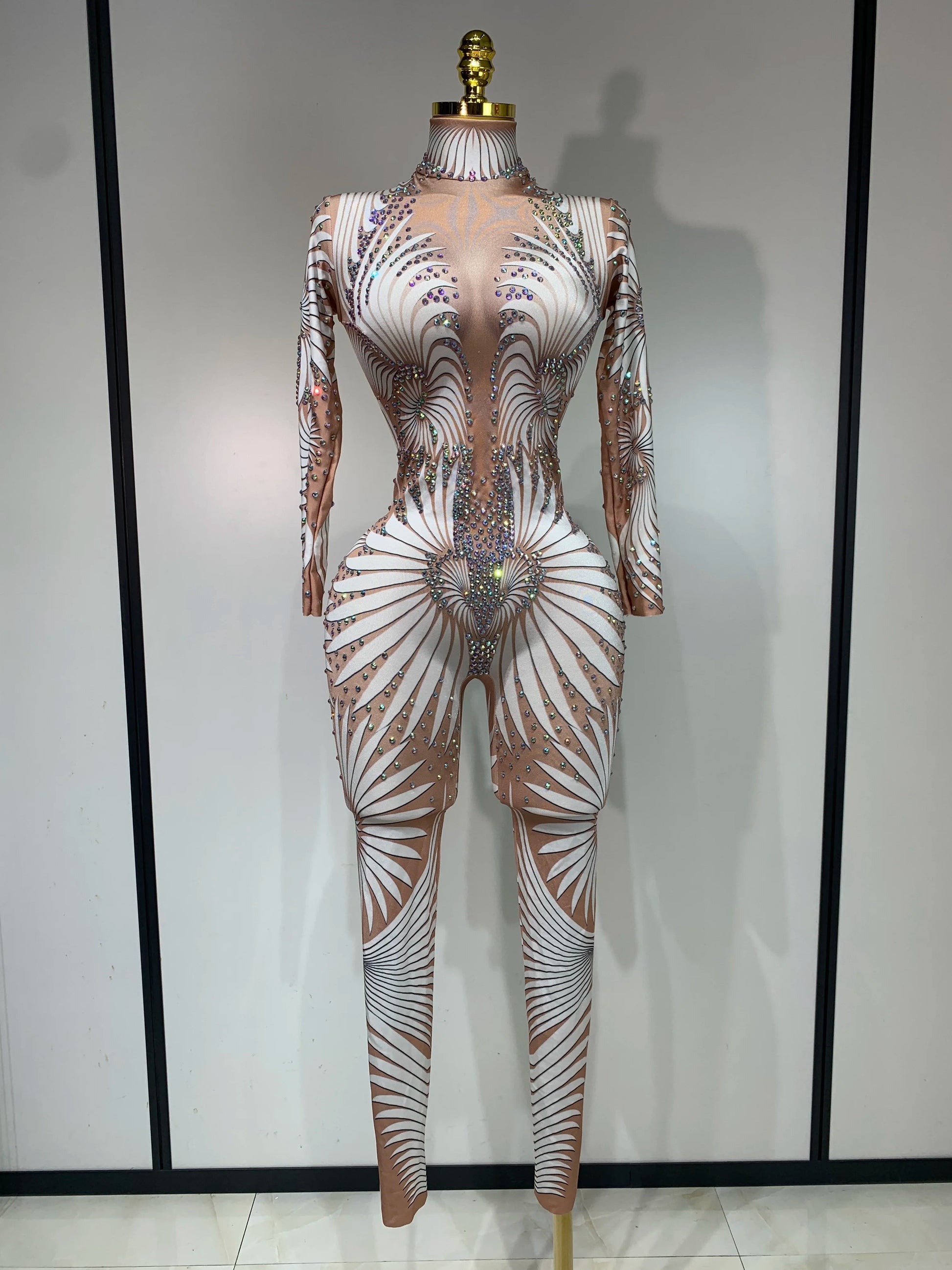 Sexy High Stretch Jumpsuit. - Maison Novaire #