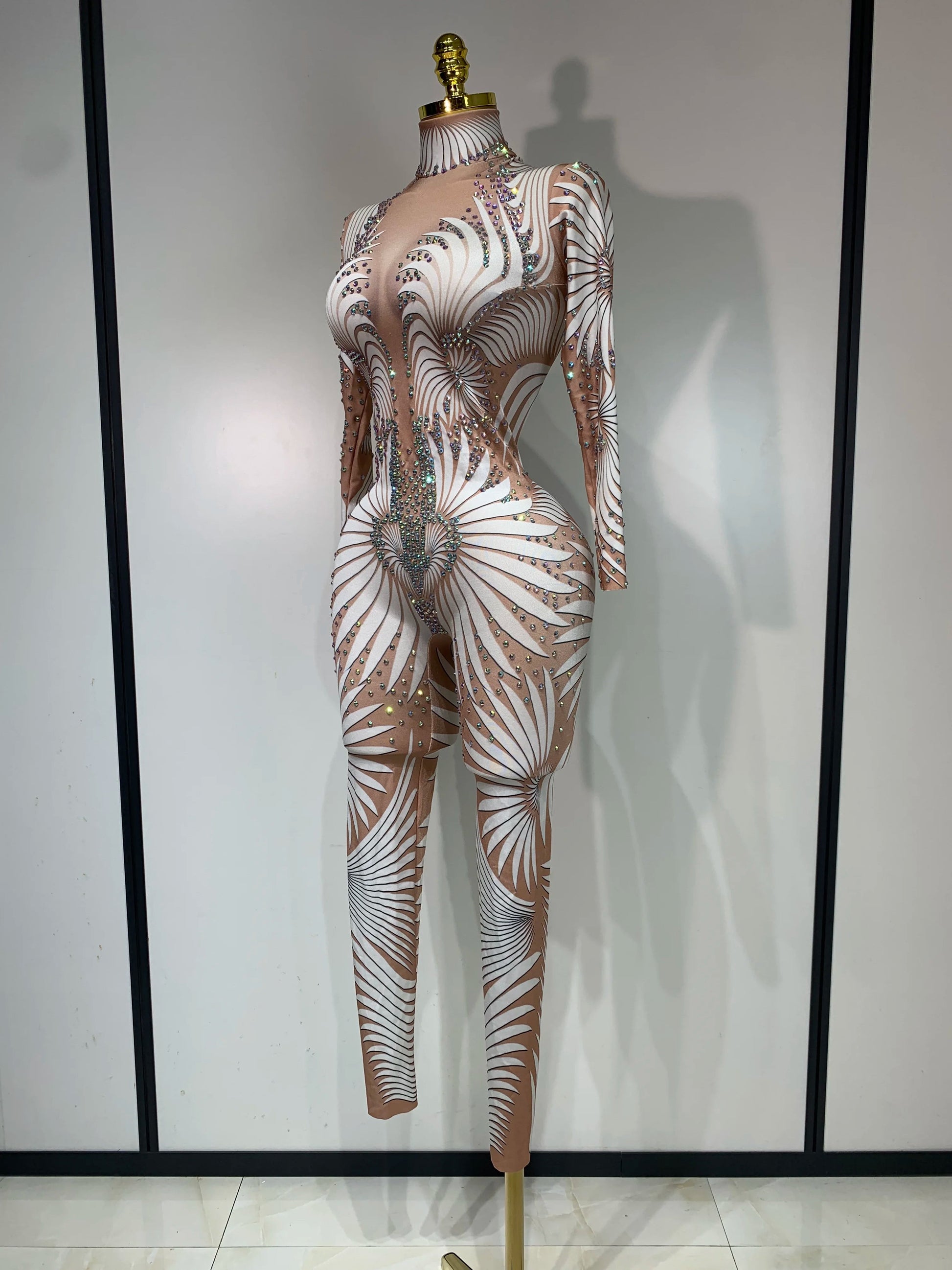Sexy High Stretch Jumpsuit. - Maison Novaire #