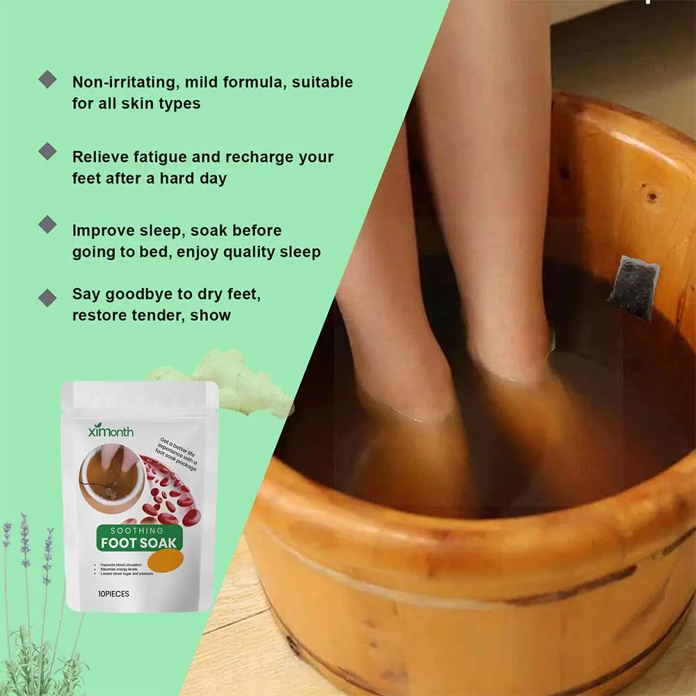 10 PCS Foot Bath Pack for Detoxification