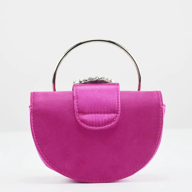 Shiny Rhinestone Clutch Purse. - Maison Novaire #
