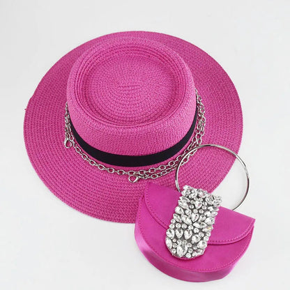 Shiny Rhinestone Clutch Purse. - Maison Novaire #