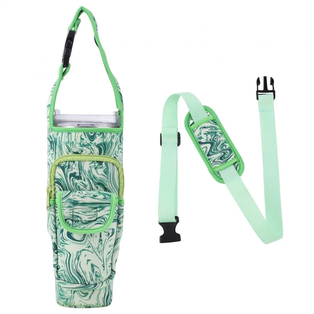 Shoulder Handheld Strap Water Bottle Holder. - Maison Novaire #