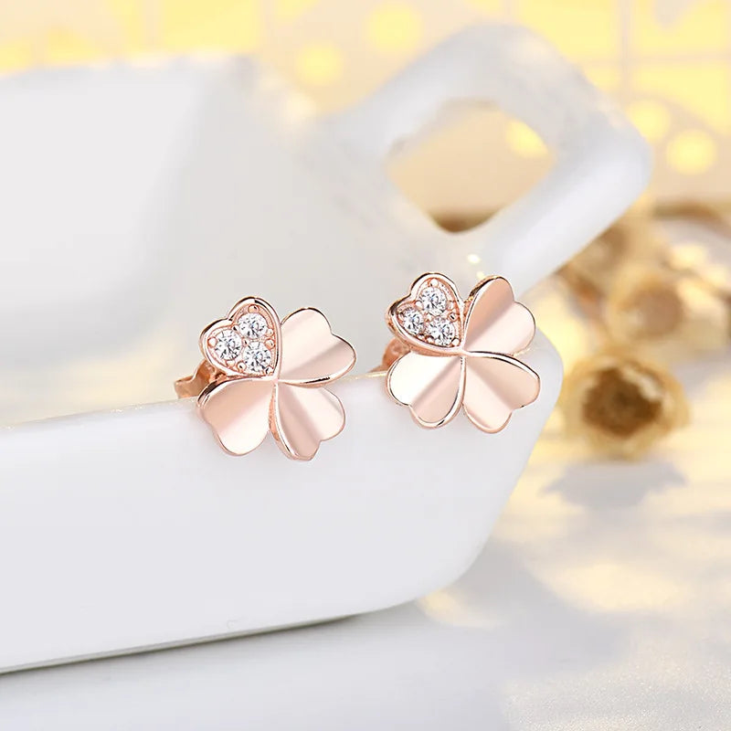 Silver Stud Earrings 925 For Women - BLAKESTORE-NG