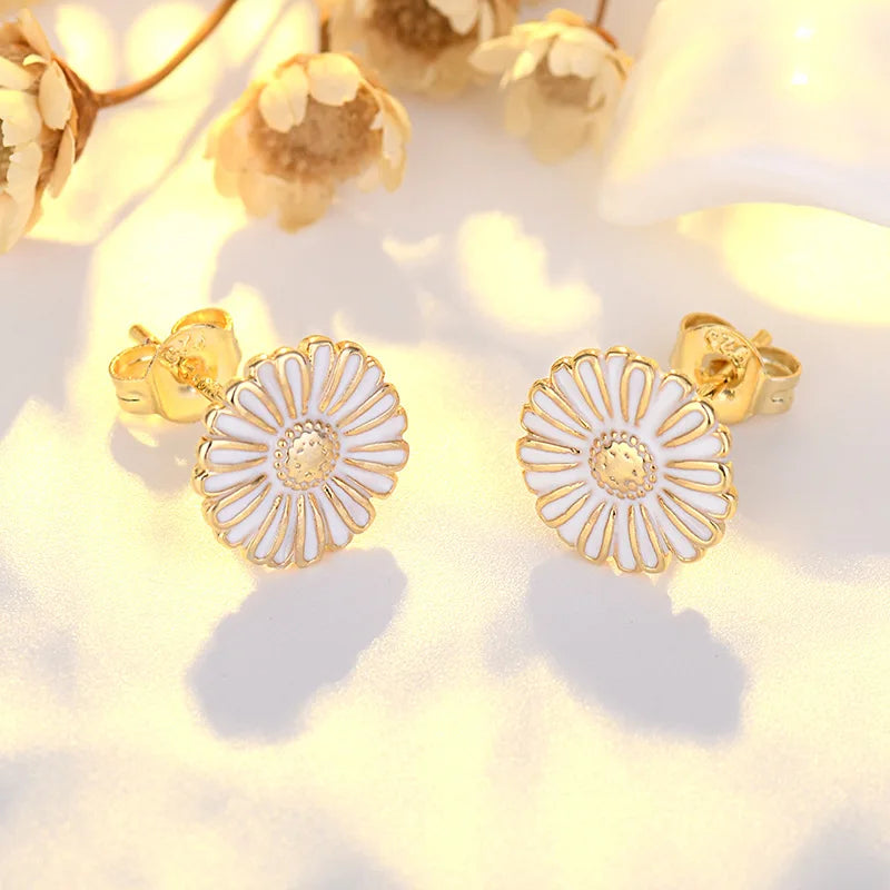 Silver Stud Earrings 925 For Women - BLAKESTORE-NG