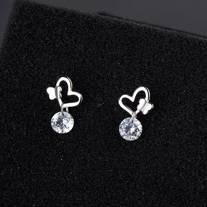 Silver Stud Earrings 925 For Women - BLAKESTORE-NG