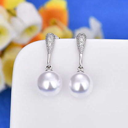 Silver Stud Earrings 925 For Women - BLAKESTORE-NG