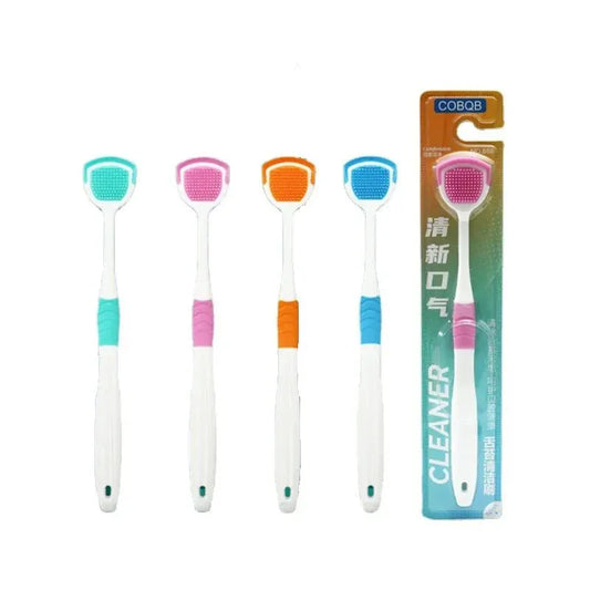 Soft Silicone Tongue Scraper – Oral Cleaner for Fresh Breath - Maison Novaire