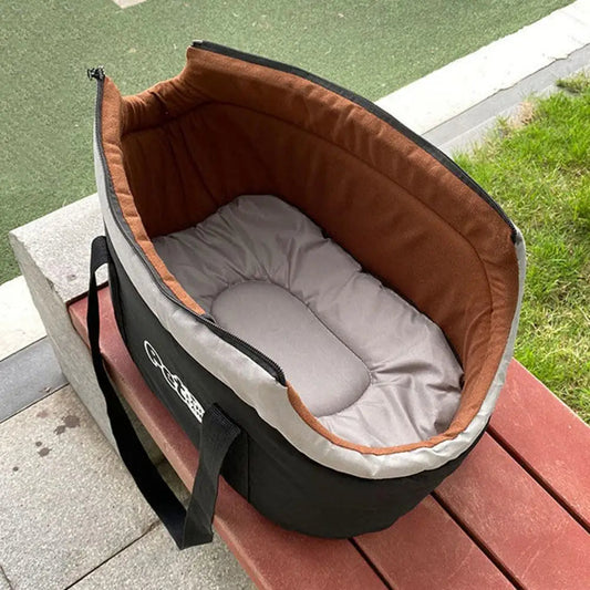 Soft sided Adjustable Pet Bag. - Maison Novaire