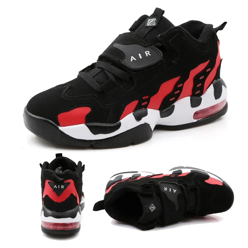 Sport Running Sneakers for Men. Air Cushion Jogging Shoe. Breathable Sneakers for Men. - Maison Novaire #