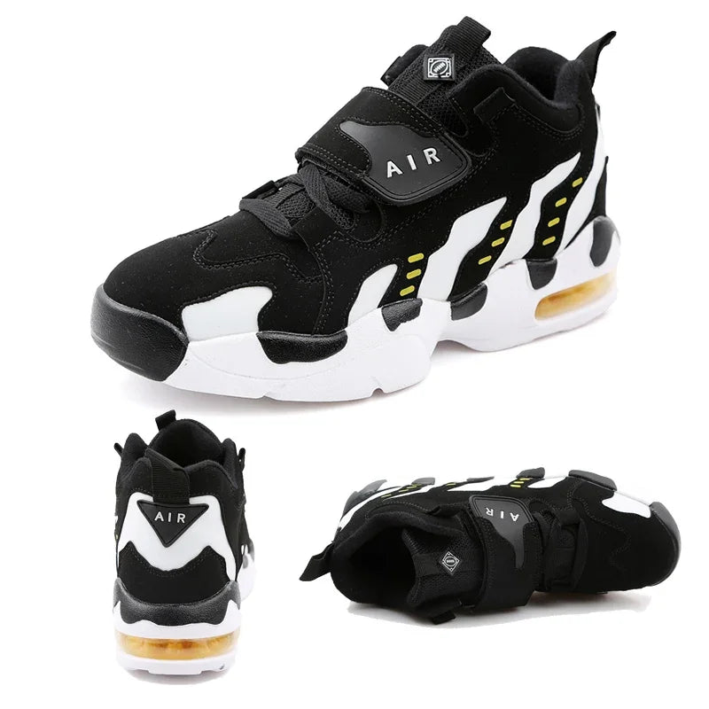 Sport Running Sneakers for Men. Air Cushion Jogging Shoe. Breathable Sneakers for Men. - Maison Novaire #