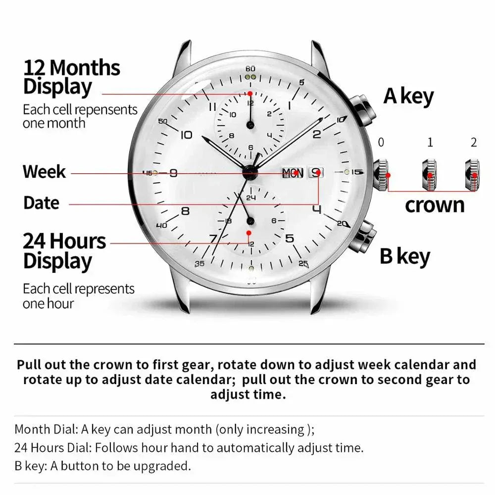Stainless Steel Mechanical Watches. - Maison Novaire #