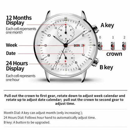Stainless Steel Mechanical Watches. - Maison Novaire #