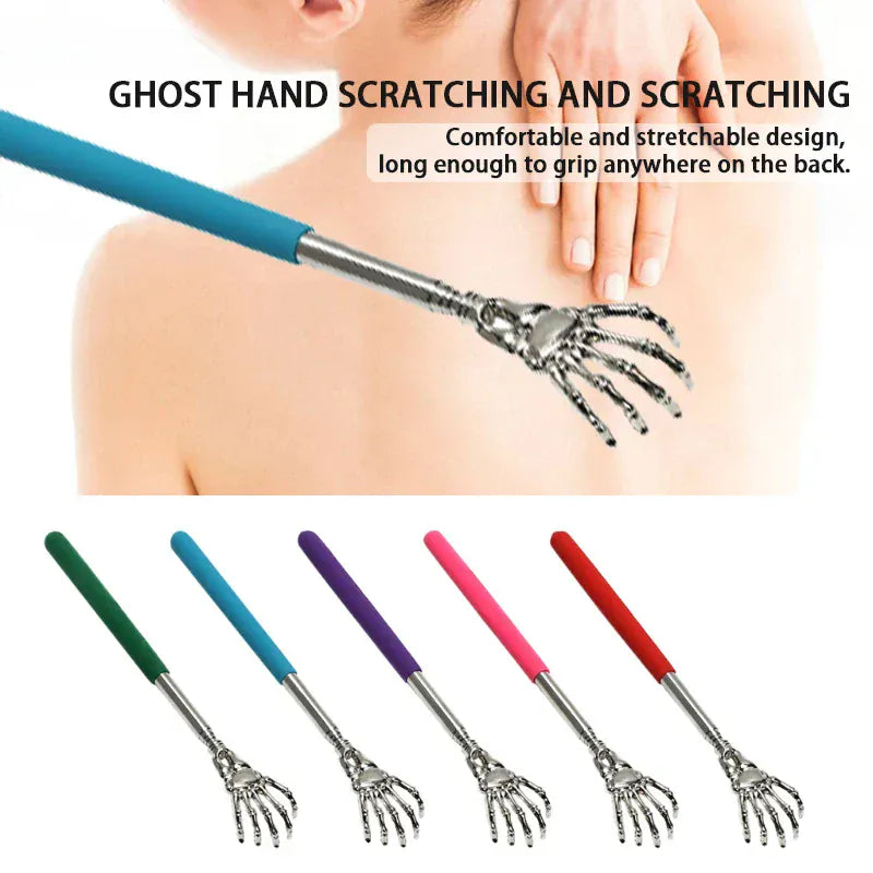 Stainless Steel Retractable Back Scratcher with Long Handle. - BLAKESTORE-NG
