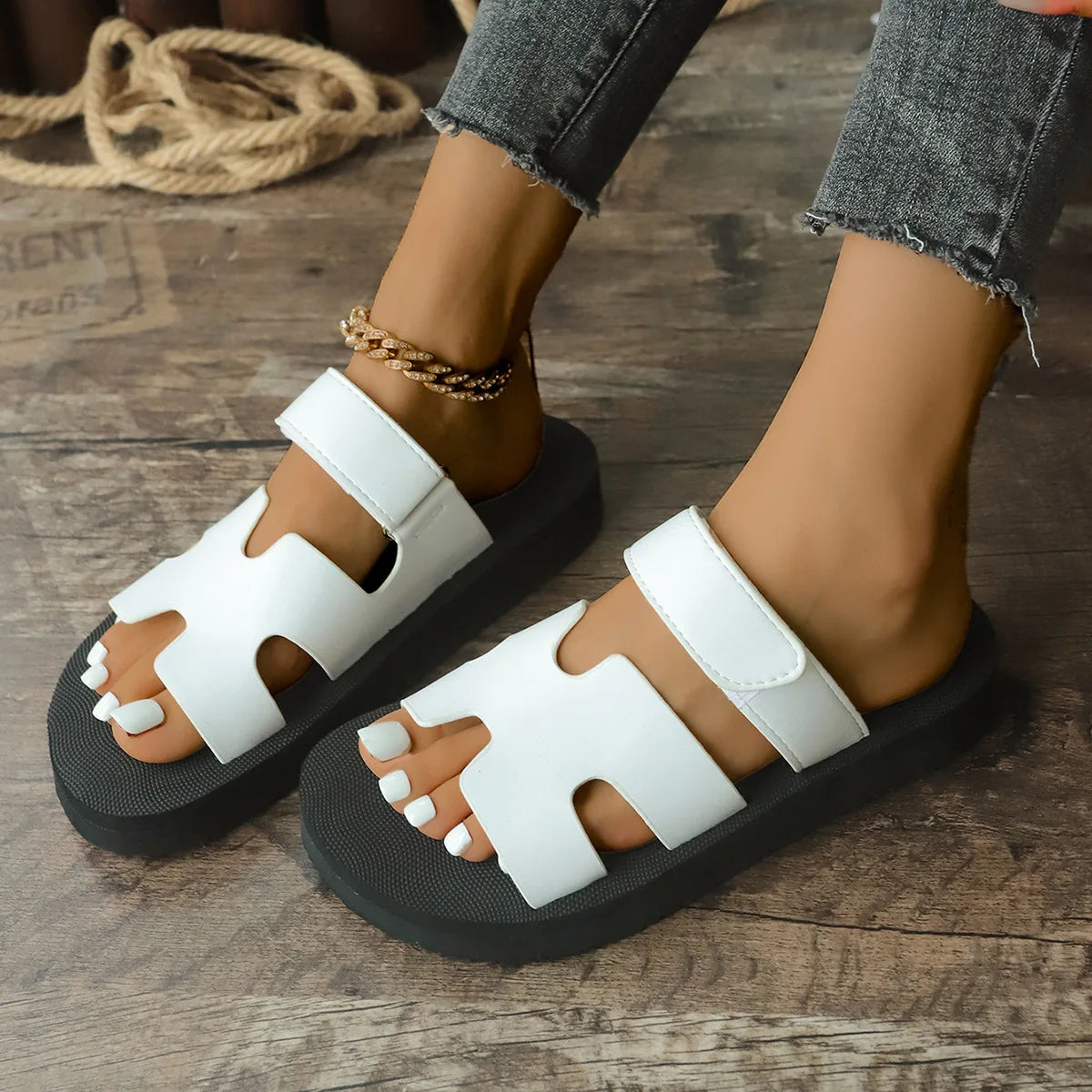 Summer Thick bottom Sandal Slippers. - Maison Novaire #