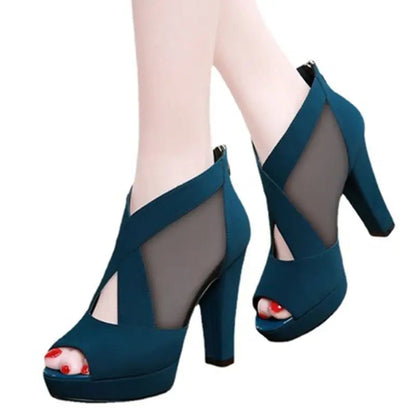 Summer Women High Heel Shoes. - Maison Novaire #