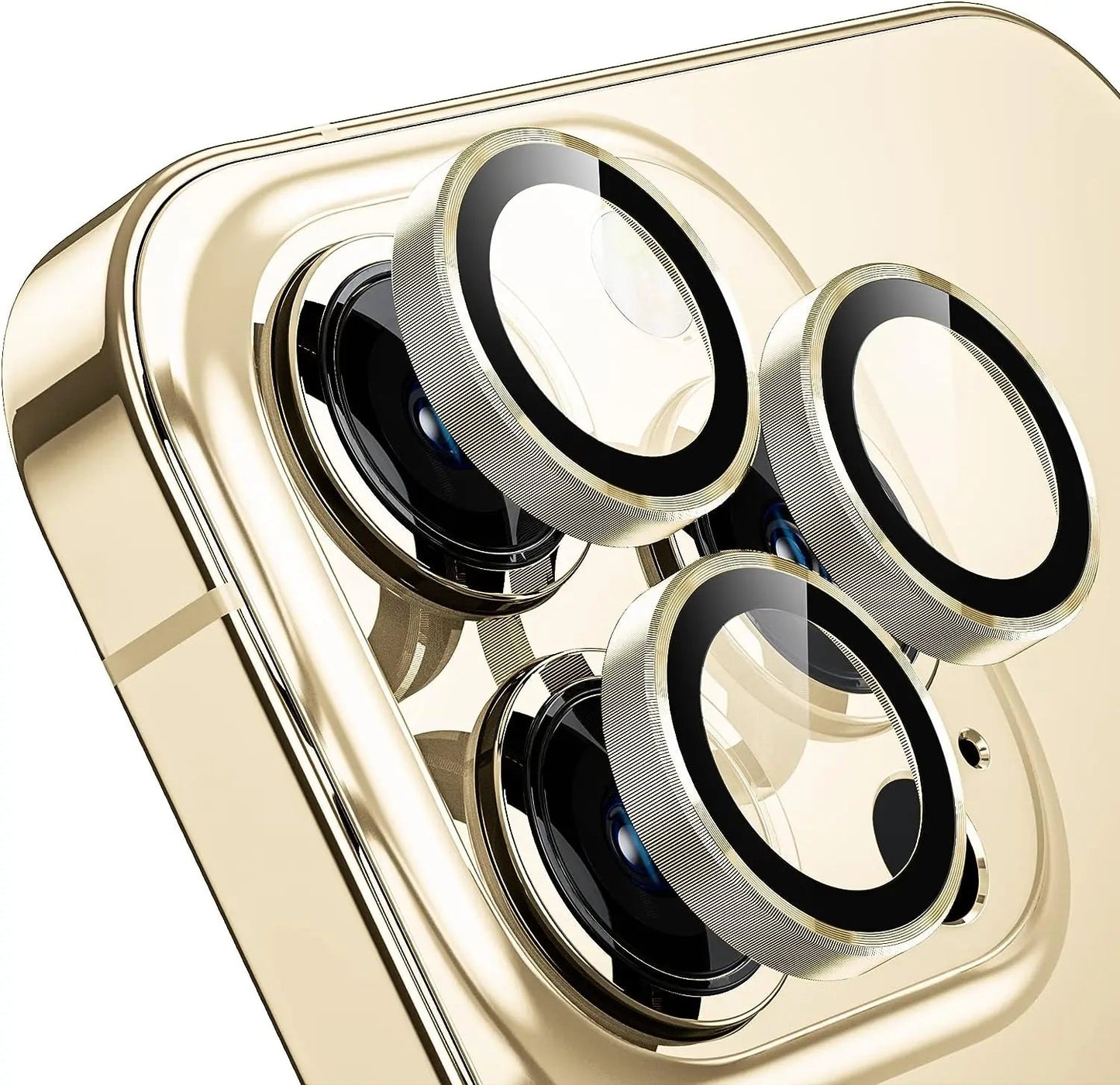 Titanium Gray Metal Tempered Glass Camera Lens Cover - Maison Novaire #