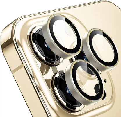 Titanium Gray Metal Tempered Glass Camera Lens Cover - Maison Novaire #