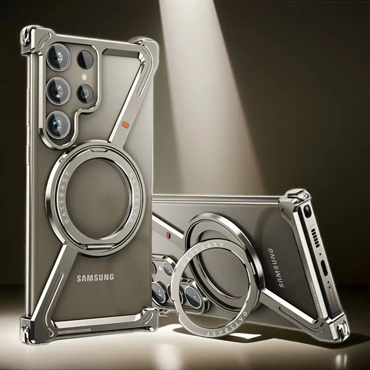 Titanium Metal Phone Case for Samsung Galaxy Fold & Ultra. - Maison Novaire #