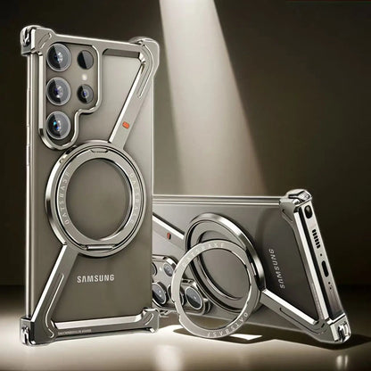 Titanium Metal Phone Case for Samsung Galaxy Fold & Ultra. - Maison Novaire #