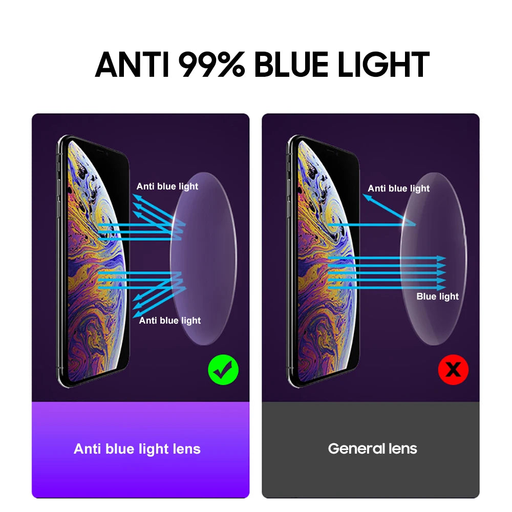 Trendy Butterfly Cat Eye Anti-Blue Light Glasses. - Maison Novaire #
