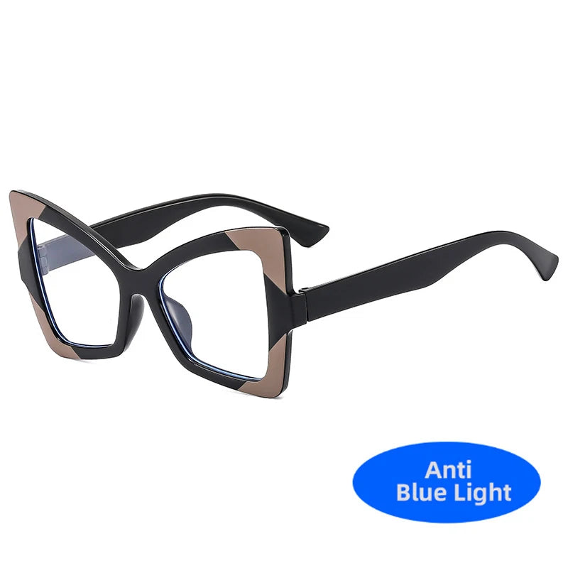 Trendy Butterfly Cat Eye Anti-Blue Light Glasses. - Maison Novaire #