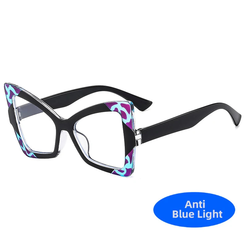 Trendy Butterfly Cat Eye Anti-Blue Light Glasses. - Maison Novaire #