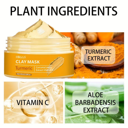 Turmeric  Clay Deep Cleansing Facial Mask. - Maison Novaire #