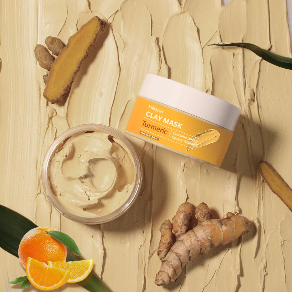 Turmeric  Clay Deep Cleansing Facial Mask. - Maison Novaire #