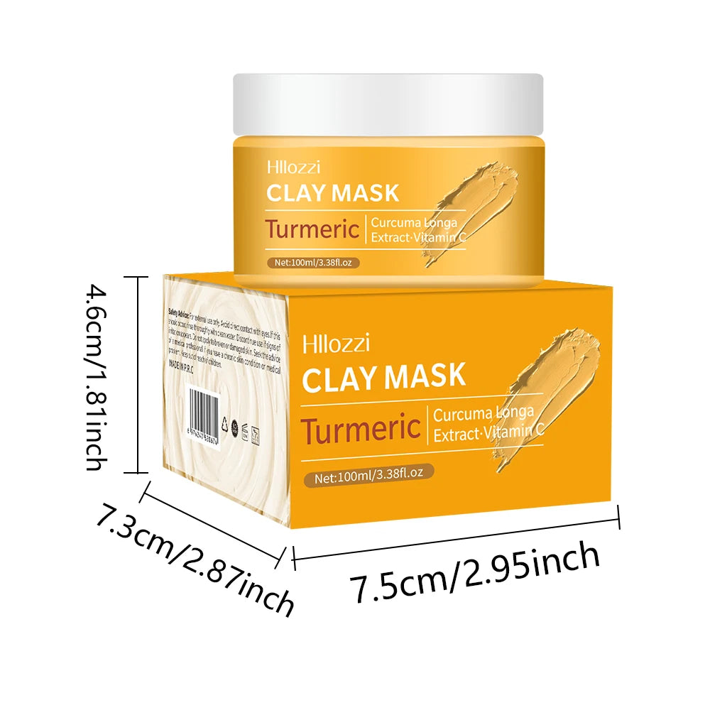 Turmeric  Clay Deep Cleansing Facial Mask. - Maison Novaire #