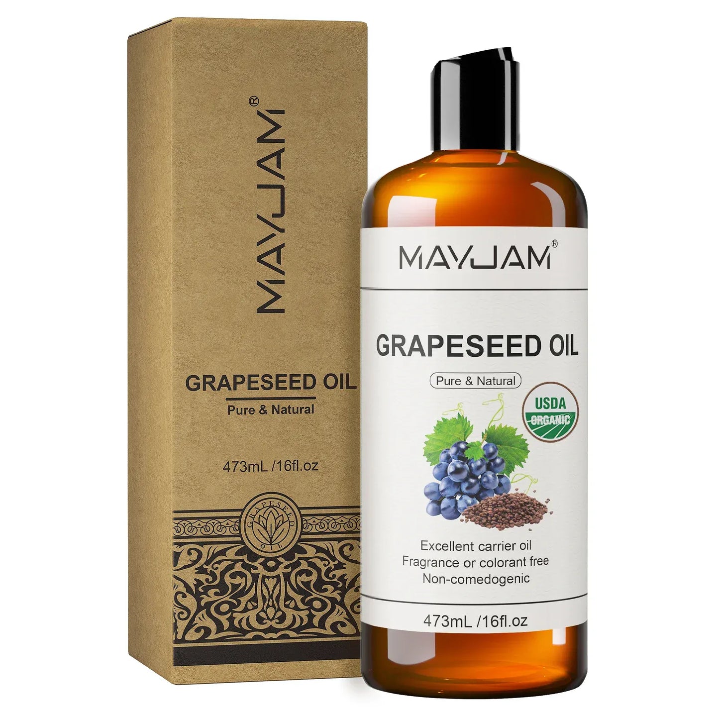 USDA Organic Sunflower Seed Oil for Skin & Hair - Maison Novaire #