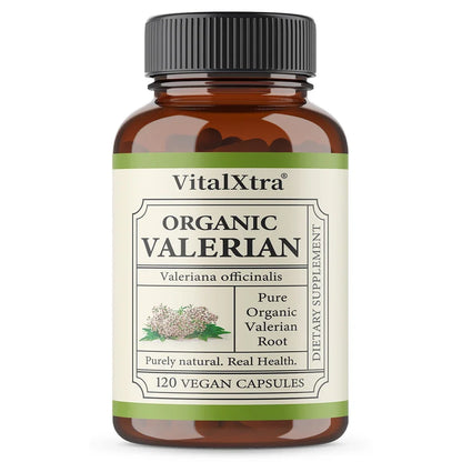 Valerian Root Capsules | Stress Relief Sleep Support | Vegan Non-GMO - Maison Novaire #
