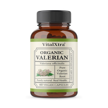 Valerian Root Capsules | Stress Relief Sleep Support | Vegan Non-GMO - Maison Novaire #