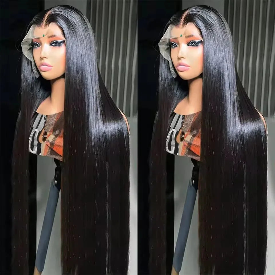 Vietnamese Human Hair Clearance Wig | 13x6 Glueless Bone Straight Lace Front