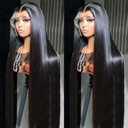 Vietnamese Human Hair Clearance Wig | 13x6 Glueless Bone Straight Lace Front